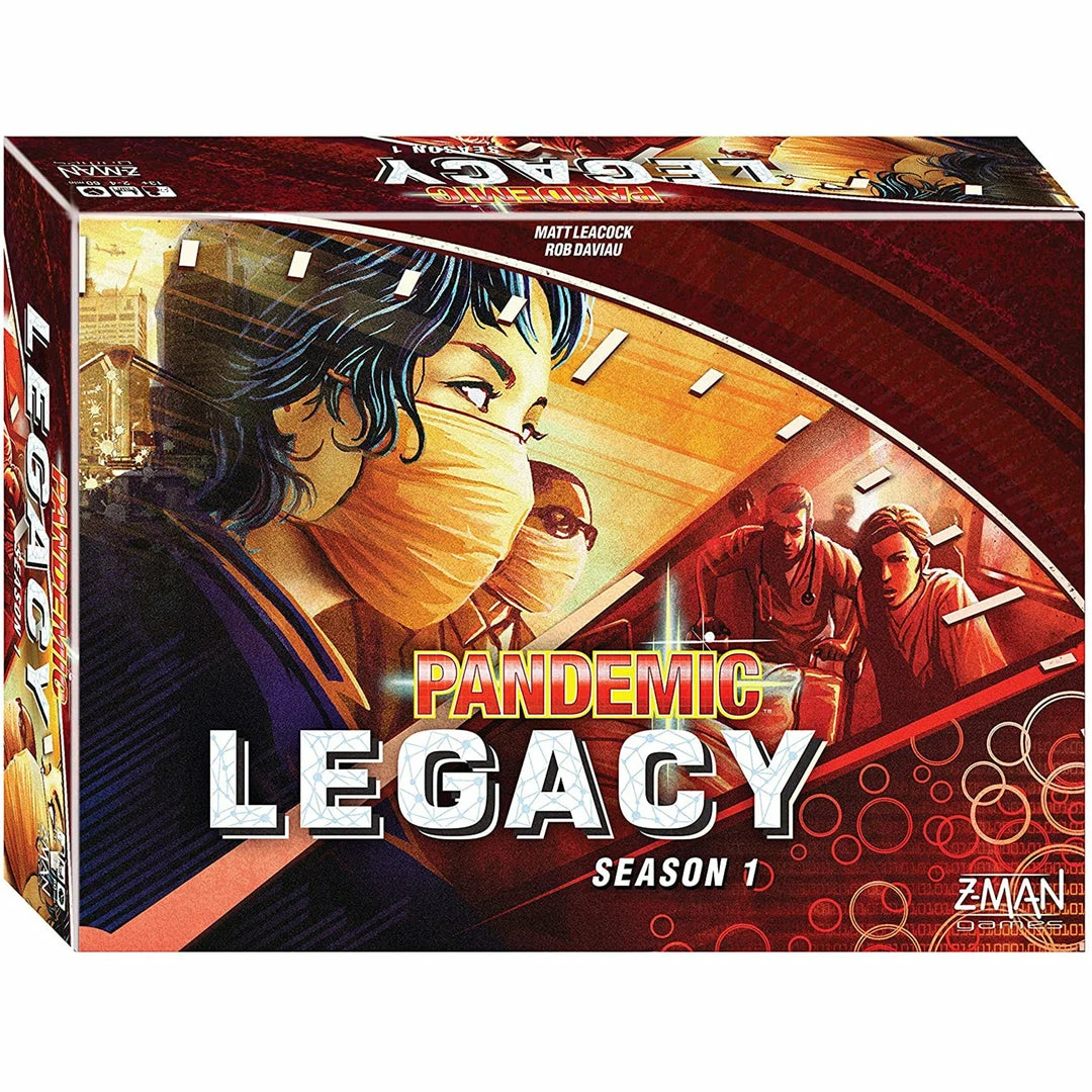 New π Zman Games Board Games Pandemic: Legacy Season 1 (Red Edition) π₯ 3 Zman Games Board Games Pandemic: Legacy Season 1 (Red Edition)