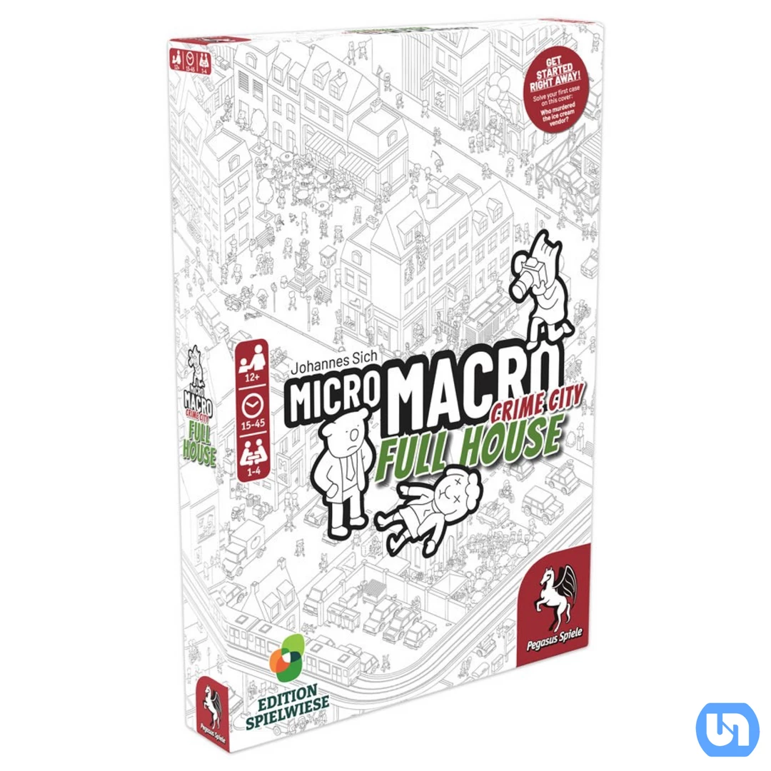 Discount π Pegasus Spiele MicroMacro: Crime City - Full House Board Games β¨ 3 Pegasus Spiele MicroMacro: Crime City - Full House Board Games