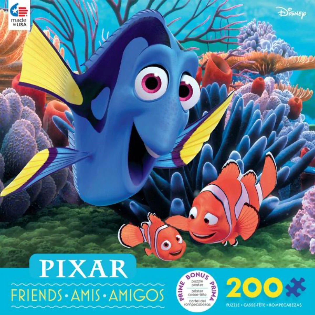 Best Pirce ⌛ CEACO Company Toys & Figures Disney: Friends - Finding Dory 200pc Puzzle ❤️ 3 CEACO Company Toys & Figures Disney: Friends - Finding Dory 200pc Puzzle