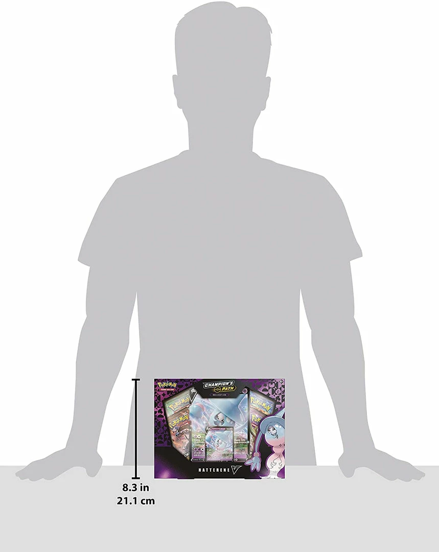 Brand new π Pokemon TCG: Champion's Path Hatterene V Box π 4 Pokemon TCG: Champion's Path Hatterene V Box
