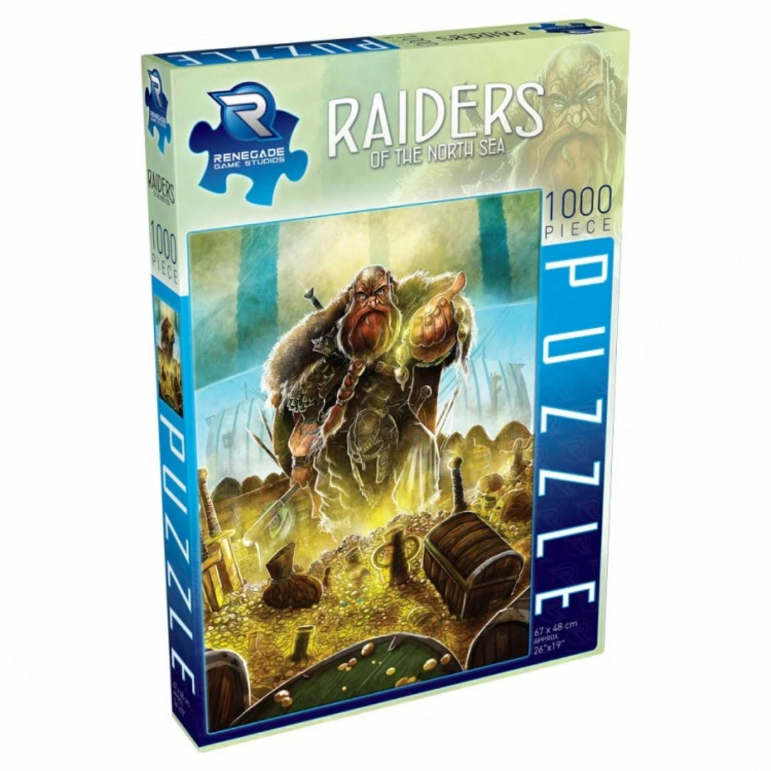 Flash Sale 🛒 Renegade Game Studios Toys & Figures Raiders Of The North Sea 1000pc Puzzle 🌟 3 Renegade Game Studios Toys & Figures Raiders Of The North Sea 1000pc Puzzle