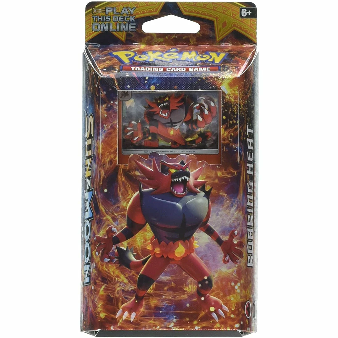 New π Pokemon TCG: Sun & Moon Theme Deck - Roaring Heat β 3 Pokemon TCG: Sun & Moon Theme Deck - Roaring Heat