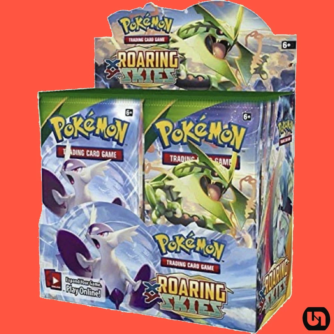 Brand new ❤️ TCGs Pokemon TCG: XY Roaring Skies Booster Box 🥰 3 TCGs Pokemon TCG: XY Roaring Skies Booster Box