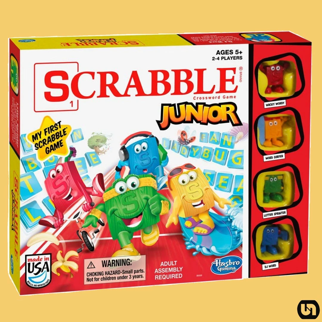 Top 10 π― Hasbro Gaming Board Games Scrabble: Junior π 3 Hasbro Gaming Board Games Scrabble: Junior