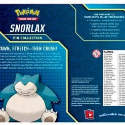 Pokemon TCG: Snorlax Pin Collection