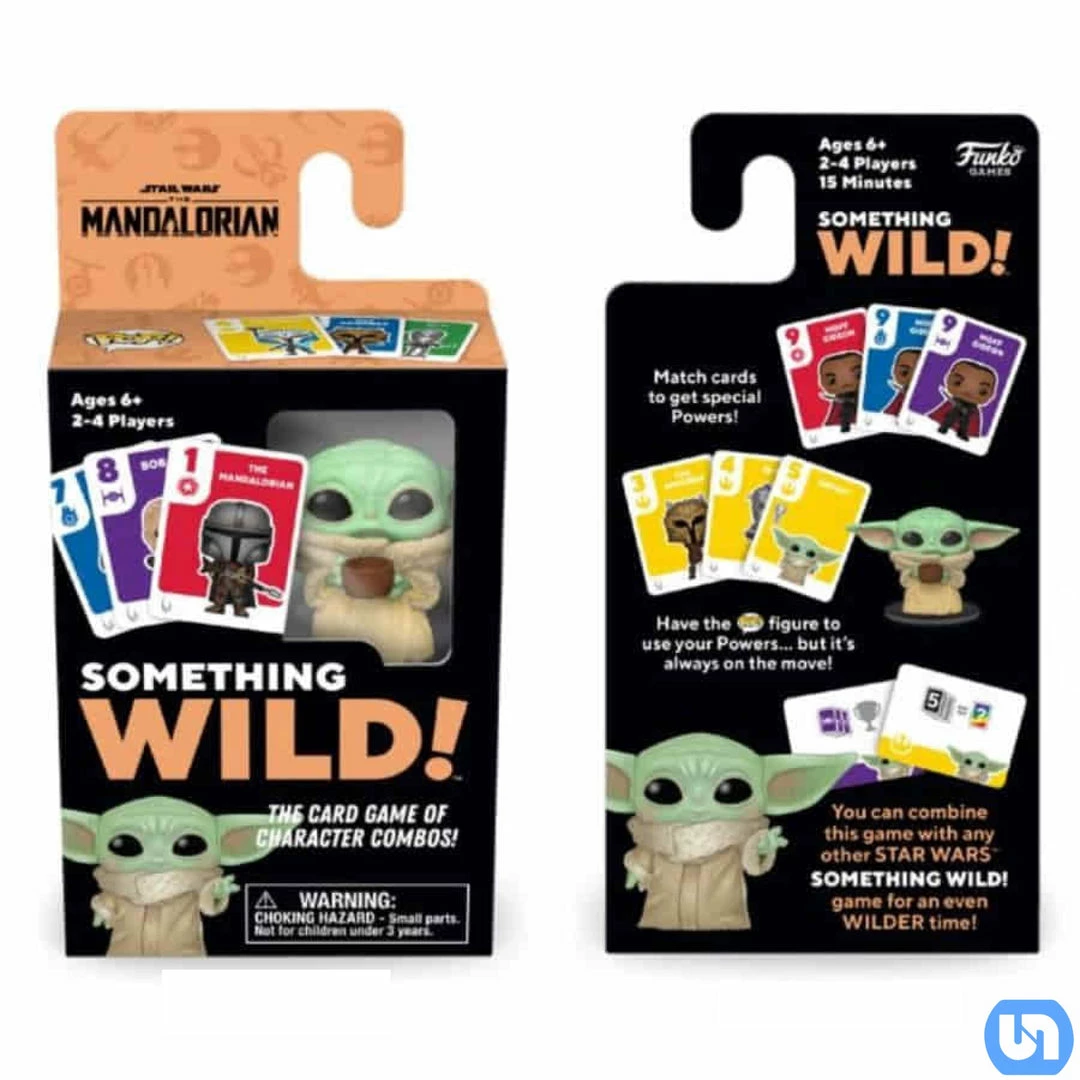 New π Funko Board Games Something Wild!: Star Wars - The Mandalorian, Grogu π 3 Funko Board Games Something Wild!: Star Wars - The Mandalorian, Grogu