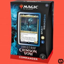 Wizards Of The Coast TCGs Magic The Gathering: Innistrad - Crimson Vow Commander Deck-Spirit Squadron (White, Blue)