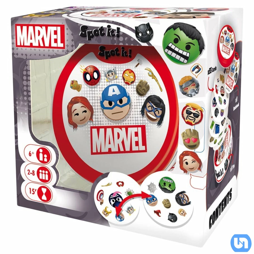 Promo π Asmodee Spot It: Marvel Emojis π€© 3 Asmodee Spot It: Marvel Emojis