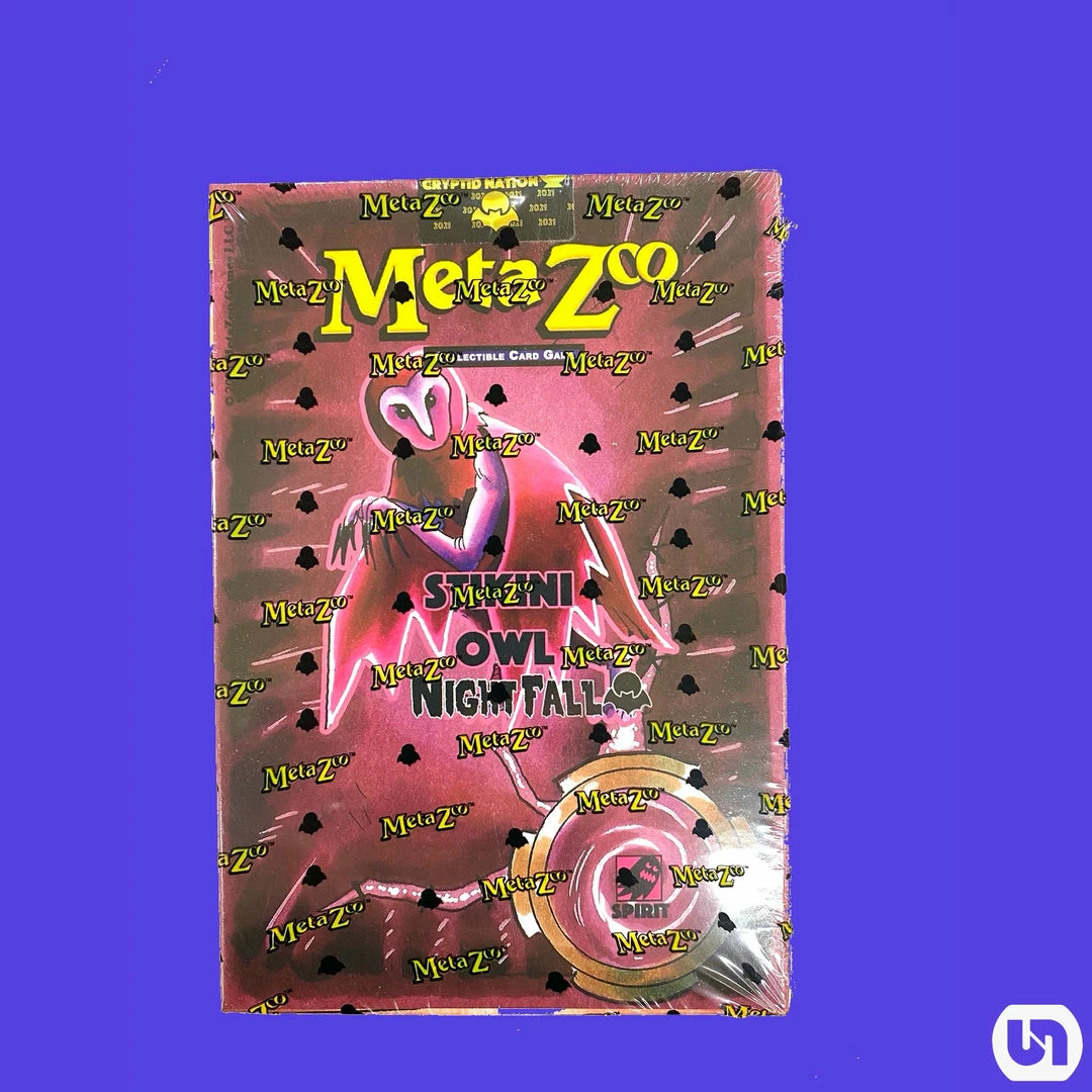 Hot Sale π MetaZoo Games MetaZoo TCG: Nightfall Theme Deck - Stikini Owl (Spirit) TCGs β¨ 3 MetaZoo Games MetaZoo TCG: Nightfall Theme Deck - Stikini Owl (Spirit) TCGs