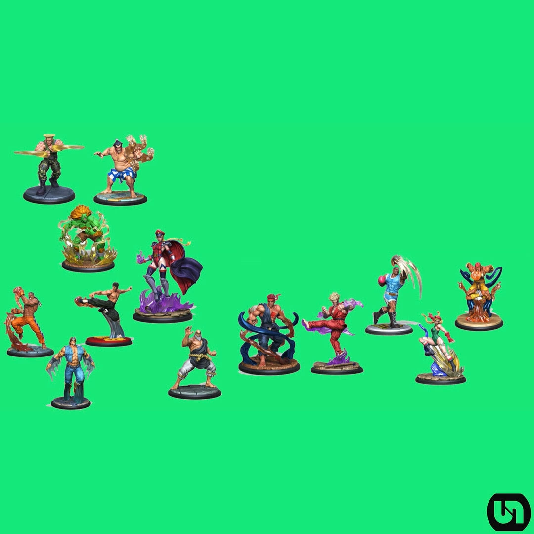 Promo 🔔 Jasco Games Street Fighter: The Miniatures Game - Stretch Goals Box 🧨 3 Jasco Games Street Fighter: The Miniatures Game - Stretch Goals Box