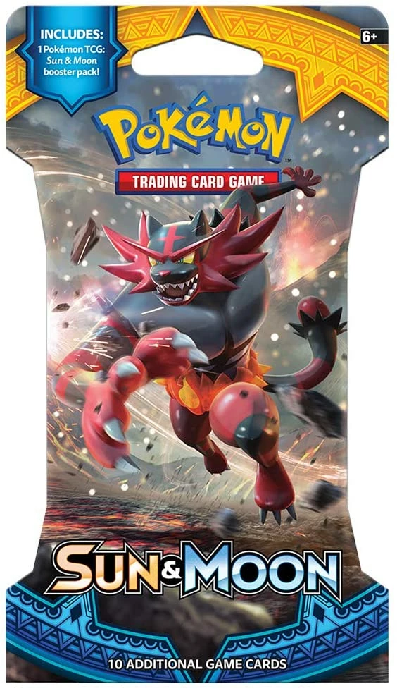 Flash Sale π Pokemon TCG: Sun & Moon Sleeved Booster Pack π 4 Pokemon TCG: Sun & Moon Sleeved Booster Pack
