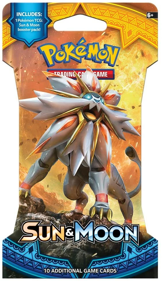 Flash Sale π Pokemon TCG: Sun & Moon Sleeved Booster Pack π 6 Pokemon TCG: Sun & Moon Sleeved Booster Pack