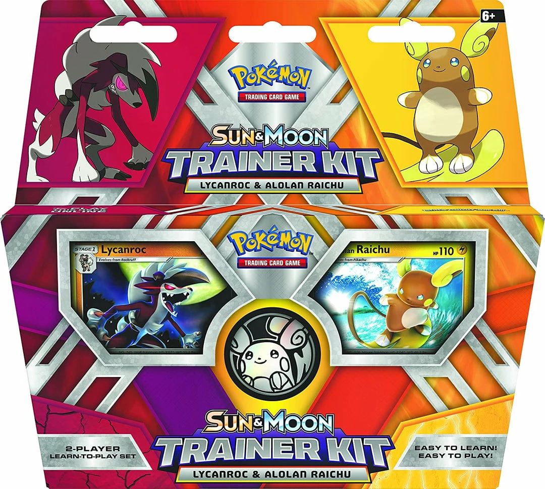 Discount π₯ TCGs Pokemon TCG: Sun & Moon Trainer's Kit-Lycanroc & Alolan Raichu π 3 TCGs Pokemon TCG: Sun & Moon Trainer's Kit-Lycanroc & Alolan Raichu
