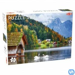 Tactic USA Puzzle: Swans On A Lake 500pc Toys & Figures
