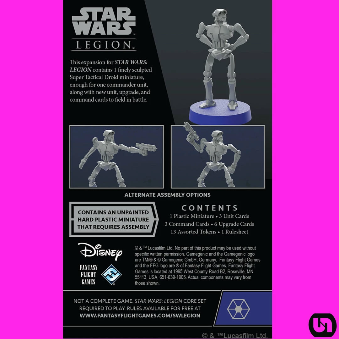 Brand new π Fantasy Flight Games Star Wars: Legion - Super Tactical Droid Commander Expansion π 4 Fantasy Flight Games Star Wars: Legion - Super Tactical Droid Commander Expansion