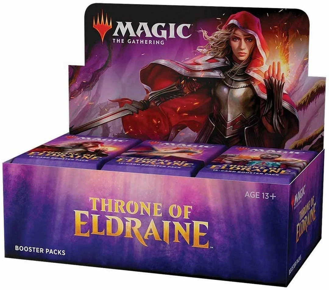 Hot Sale β€οΈ Wizards Of The Coast Magic The Gathering: Throne Of Eldraine Draft Booster Box TCGs π€© 3 Wizards Of The Coast Magic The Gathering: Throne Of Eldraine Draft Booster Box TCGs