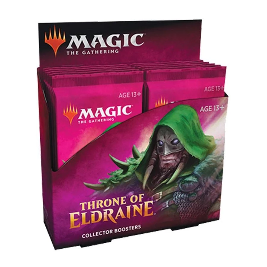 Brand new π Wizards Of The Coast Magic The Gathering: Throne Of Eldraine Collector Booster TCGs π₯ 3 Wizards Of The Coast Magic The Gathering: Throne Of Eldraine Collector Booster TCGs