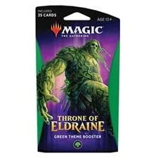 Wizards Of The Coast Magic The Gathering: Throne Of Eldraine Green Theme Booster TCGs