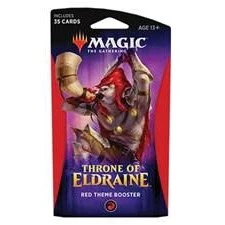Wizards Of The Coast Magic The Gathering: Throne Of Eldraine Red Theme Booster