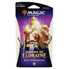 Wizards Of The Coast Magic The Gathering: Throne Of Eldraine White Theme Booster TCGs
