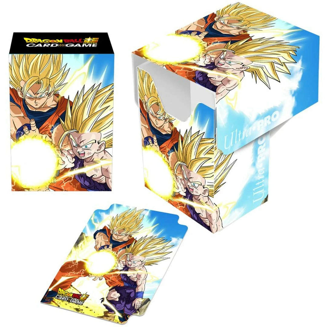 Brand new π Ultra Pro: Dragon Ball Super Deck Box - Father Son Kamehameha β¨ 3 Ultra Pro: Dragon Ball Super Deck Box - Father Son Kamehameha
