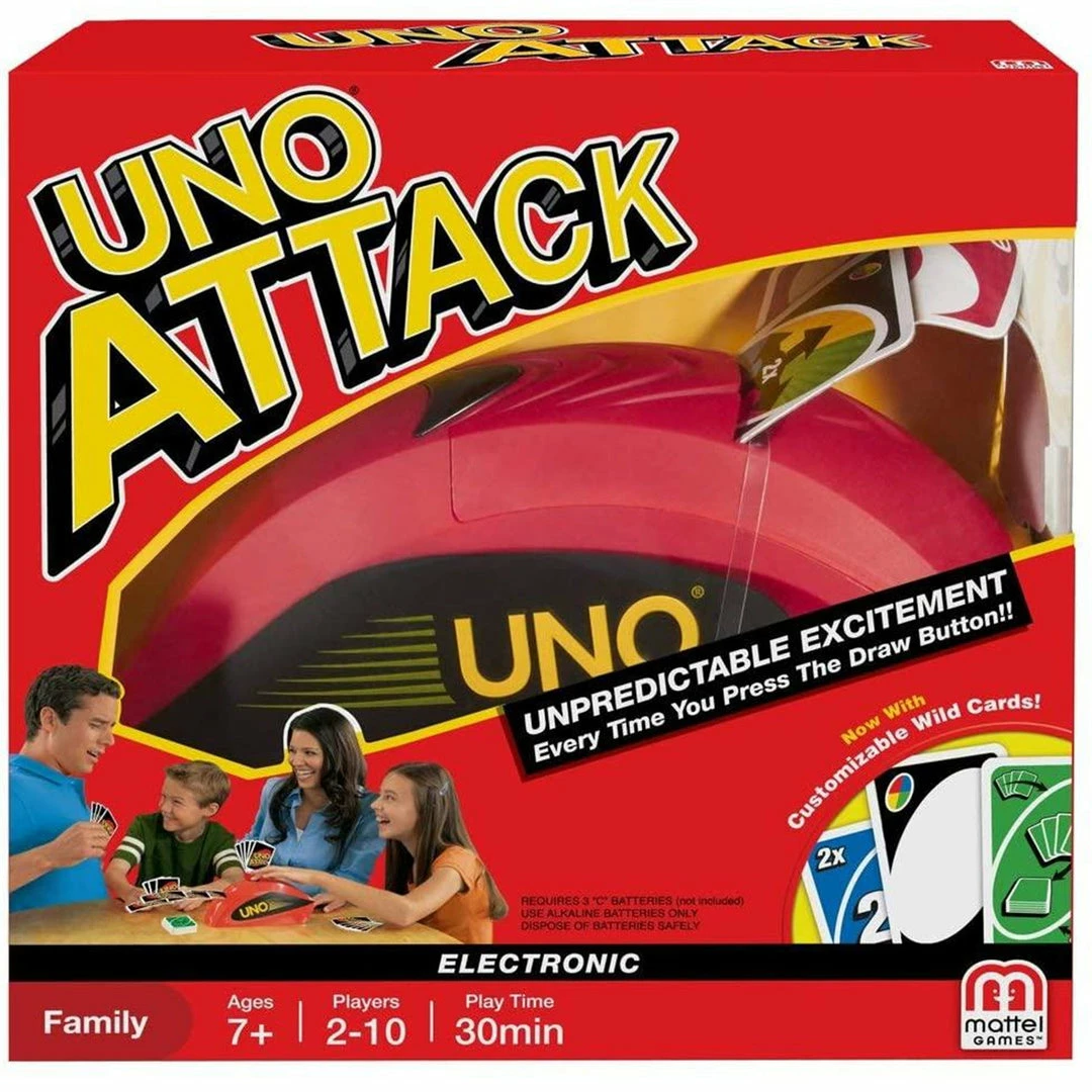Top 10 ๐ Mattel Games UNO: Attack โญ 3 Mattel Games UNO: Attack