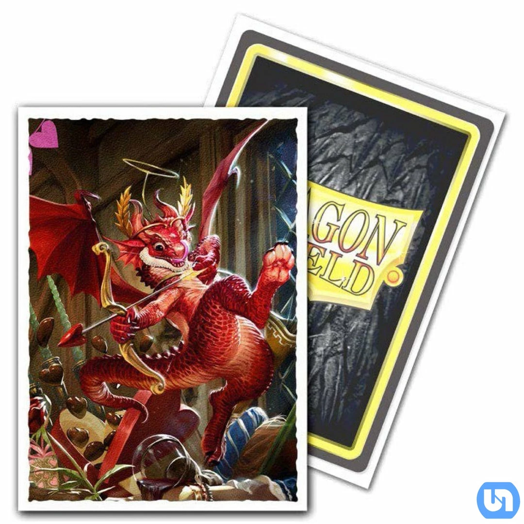 Discount π₯° Arcane Tinman Dragon Shield Matte Art Sleeves - Valentine Dragon(100 Pack) Supplies π 3 Arcane Tinman Dragon Shield Matte Art Sleeves - Valentine Dragon(100 Pack) Supplies