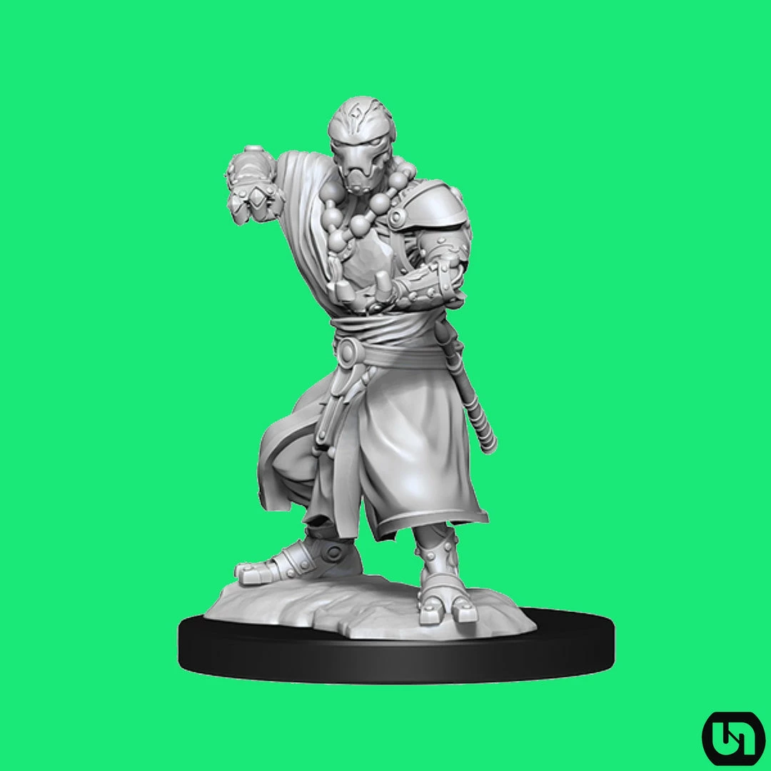 New π Wizkids Dungeons & Dragons: Nolzur's Marvelous Miniatures Wave 14 - Warforged Monk π 4 Wizkids Dungeons & Dragons: Nolzur's Marvelous Miniatures Wave 14 - Warforged Monk