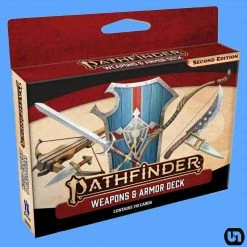 Paizo Publishing RPGs Pathfinder RPG: Weapons & Armor Deck 2nd Edition