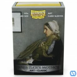 Arcane Tinman Dragon Shield: Classic Art Sleeves - Whistler's Mother (100 Pack)