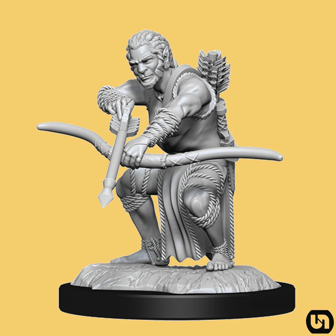 Outlet ✔️ Wizkids Dungeons & Dragons: Nolzur's Marvelous Miniatures Wave 14 - Wildhunt Shifter Ranger ✔️ 3 Wizkids Dungeons & Dragons: Nolzur's Marvelous Miniatures Wave 14 - Wildhunt Shifter Ranger