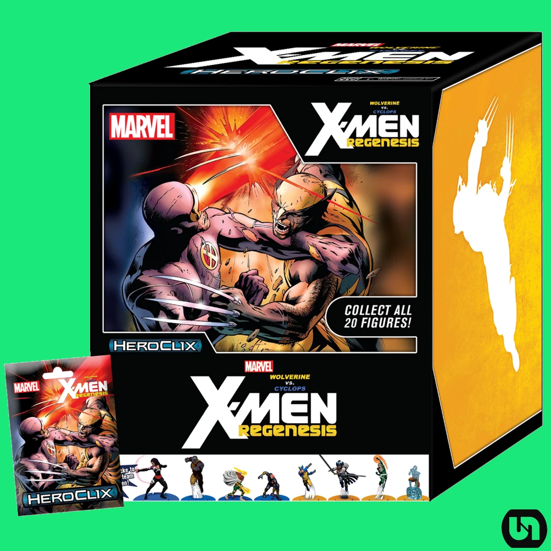 Cheap π Wizkids Marvel HeroClix: X-Men Regenesis - Wolverine Vs. Cyclops Countertop Display Pack Miniatures β€οΈ 3 Wizkids Marvel HeroClix: X-Men Regenesis - Wolverine Vs. Cyclops Countertop Display Pack Miniatures