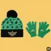 Wholesale β Bioworld Merch Zelda: Hyrule Triforce Youth Gloves & Beanie Combo β 2 Bioworld Merch Zelda: Hyrule Triforce Youth Gloves & Beanie Combo
